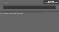 Desktop Screenshot of docmgr.org
